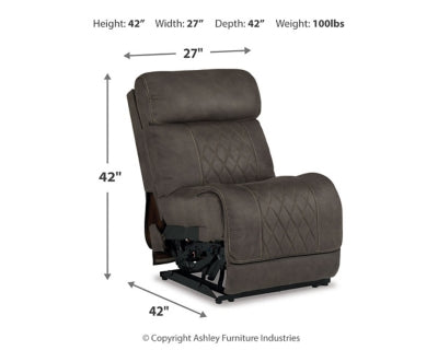 Hoopster Power Armless Recliner