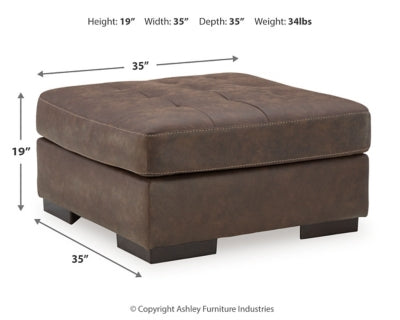 Maderla Oversized Accent Ottoman