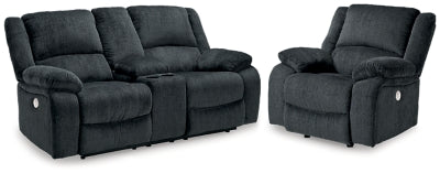 Draycoll Power Reclining Loveseat and Power Recliner