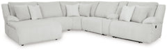 Top Tier 6-Piece Reclining Sectional with Chaise