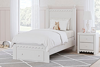 Molviney Twin Storage Footboard