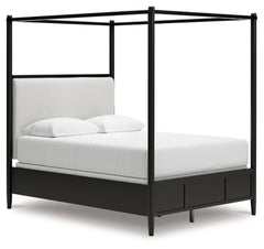 Portdown Queen Upholstered Canopy Bed