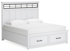 Ashbryn King Panel Storage Bed