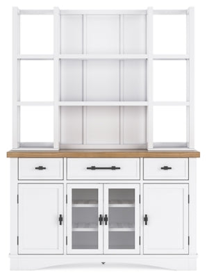 Ashbryn Dining Server and Hutch