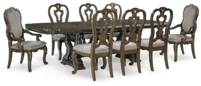 Maylee Dining Table and 8 Chairs