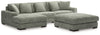 Lindyn 3-Piece Sectional with Ottoman