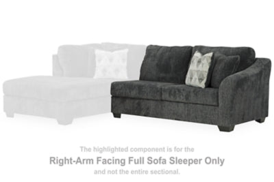 Biddeford Right-Arm Facing Full Sofa Sleeper