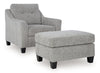 Keenelynn Chair and Ottoman