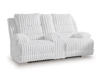 Technique Power Reclining Loveseat with Console
