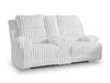 Technique Power Reclining Loveseat with Console