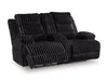 Technique Reclining Loveseat with Console