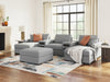 Omaha by Ashley 5-Piece Sectional with Audio System and Chaise