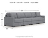 Omaha by Ashley 4-Piece Sofa