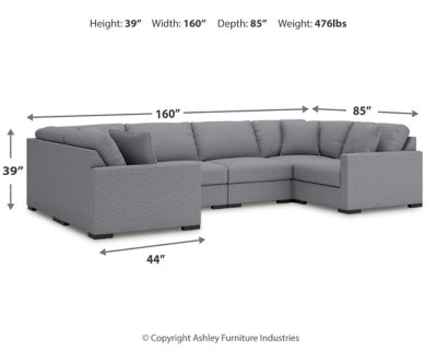 Omaha by Ashley 6-Piece Sectional