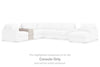 Omaha by Ashley Console with Storage