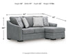 Lealand Heights Queen Sofa Chaise Sleeper