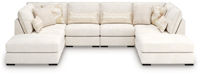 Donelson Creek 6-Piece Sectional and Ottoman