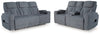 Forest Lake Power Reclining Sofa and Loveseat
