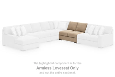 Larce Armless Loveseat
