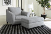 Mathonia Oversized Chair and Ottoman