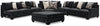 Lavernett 5-Piece Sectional and Ottoman
