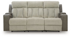 Stately Check Power Reclining Sofa
