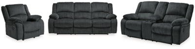 Draycoll Reclining Sofa, Loveseat and Recliner