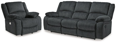 Draycoll Reclining Sofa and Power Recliner