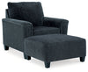 Abinger Chair and Oversized Ottoman