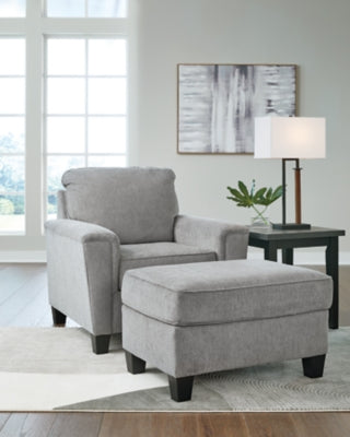 Leeshan Chair and Ottoman
