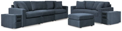 Modmax 4-Piece Sectional Sofa, 3-Piece Sectional Loveseat and Ottoman