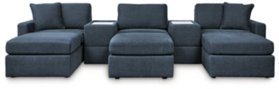 Modmax 5-Piece Sectional and 3 Ottomans