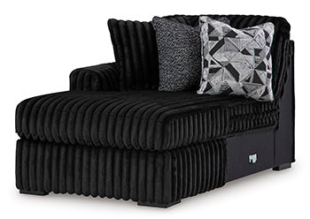 Midnight-Madness Left-Arm Facing Corner Chaise