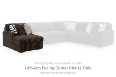 Midnight-Madness Left-Arm Facing Corner Chaise