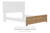 Zanbrook King Panel Footboard