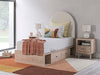 Shapella Twin/Full Side Storage with Rail