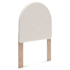Shapella Twin Upholstered Panel Headboard