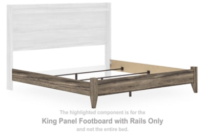 Baystorm King Panel Footboard with Rails