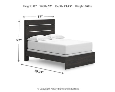 Delmorta Full Panel Bed