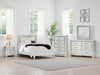 Zyniden Full Upholstered Panel Bed
