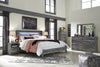 Baystorm King Panel Bed, Dresser, Mirror, Chest and 2 Nightstands