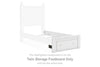 Molviney Twin Storage Footboard