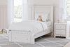 Molviney Twin Panel Storage Bed