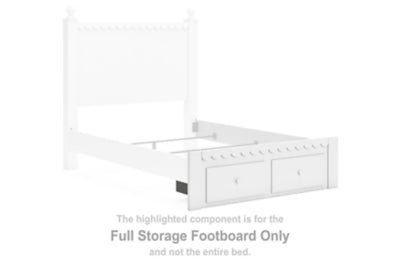 Molviney Full Storage Footboard