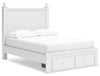 Molviney Full Panel Storage Bed