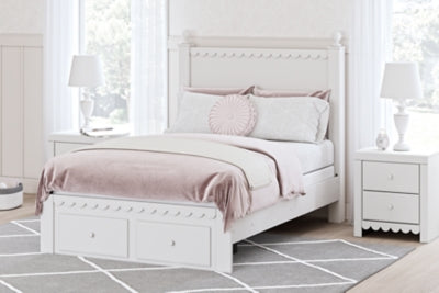 Molviney Full Panel Storage Bed