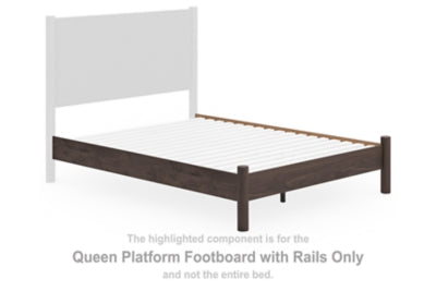 Cadmori Queen Platform Footboard with Rails