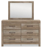 Gachester Dresser and Mirror