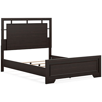 Covetown Queen Panel Headboard/Footboard and Slats