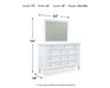 Trulani Dresser and Mirror